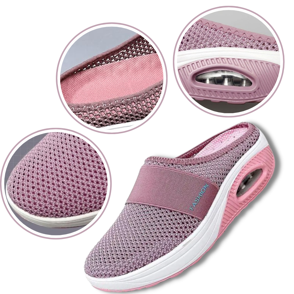 Zapatillas para Mujer Diabéticos Zapatos Cómodos con Cámara de Aire