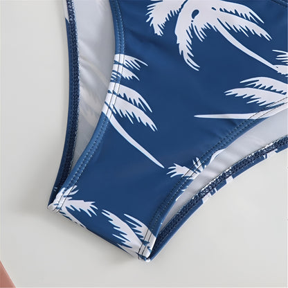 Bañador tankini de mujer para playa con cuello halter