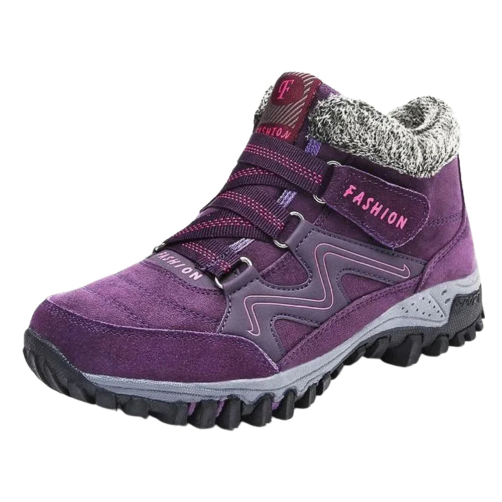 Botas de invierno para mujer Botines forrados Zapatos de invierno