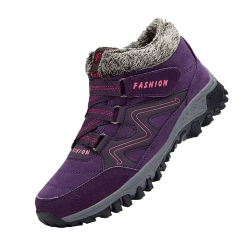 Botas de invierno para mujer Botines forrados Zapatos de invierno