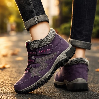 Botas de invierno para mujer Botines forrados Zapatos de invierno