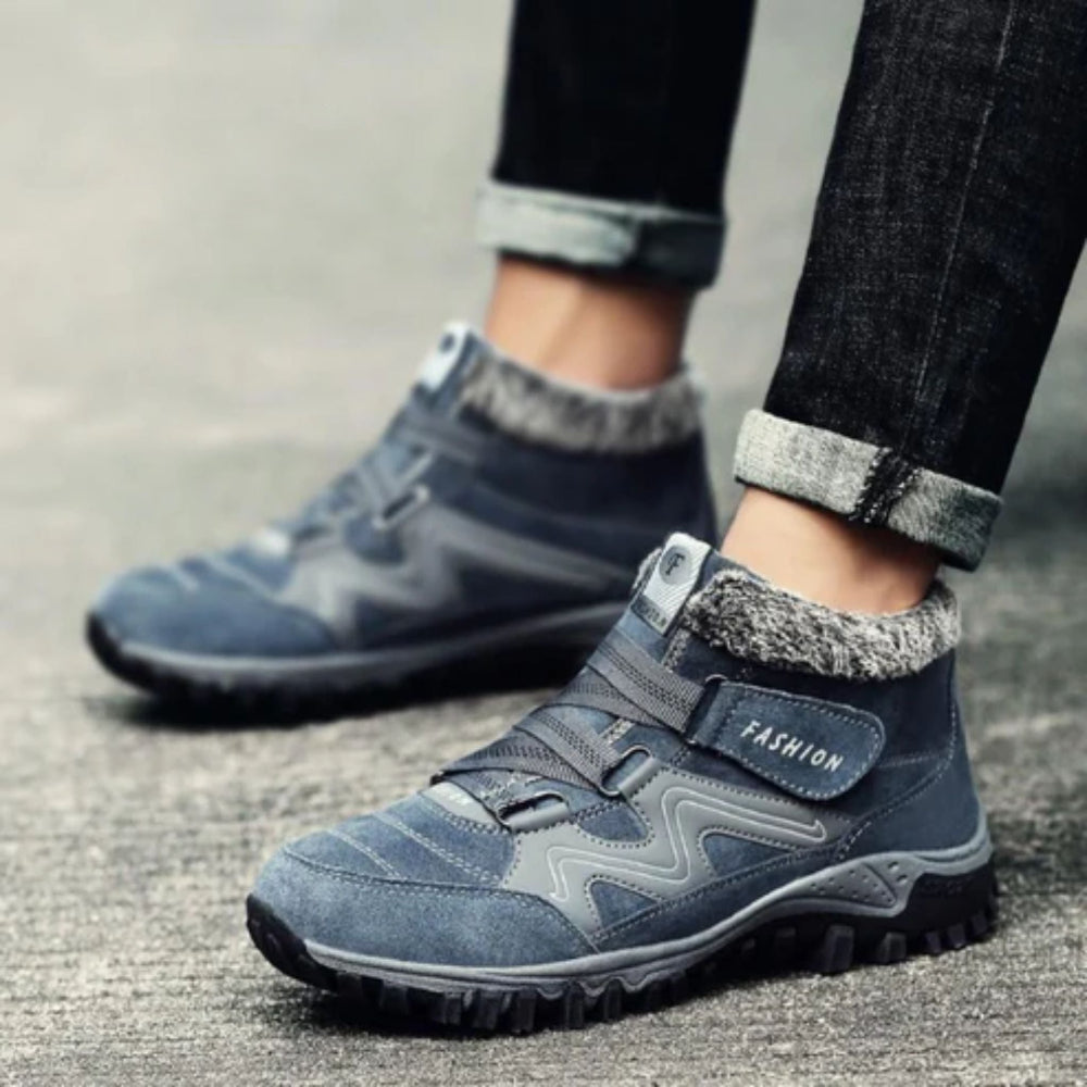 Botas de invierno para mujer Botines forrados Zapatos de invierno