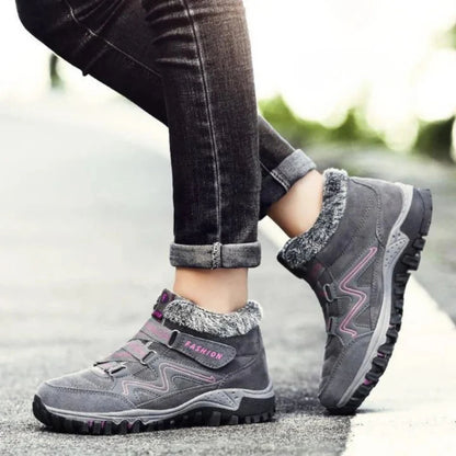Botas de invierno para mujer Botines forrados Zapatos de invierno