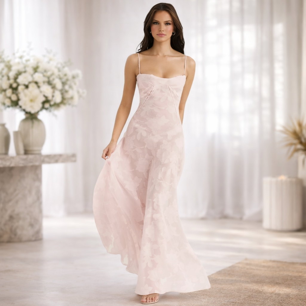 Vestido de fiesta para mujer Invitada de boda Largo Maxi
