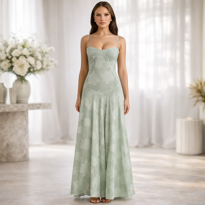 Vestido de fiesta para mujer Invitada de boda Largo Maxi