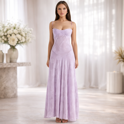 Vestido de fiesta para mujer Invitada de boda Largo Maxi