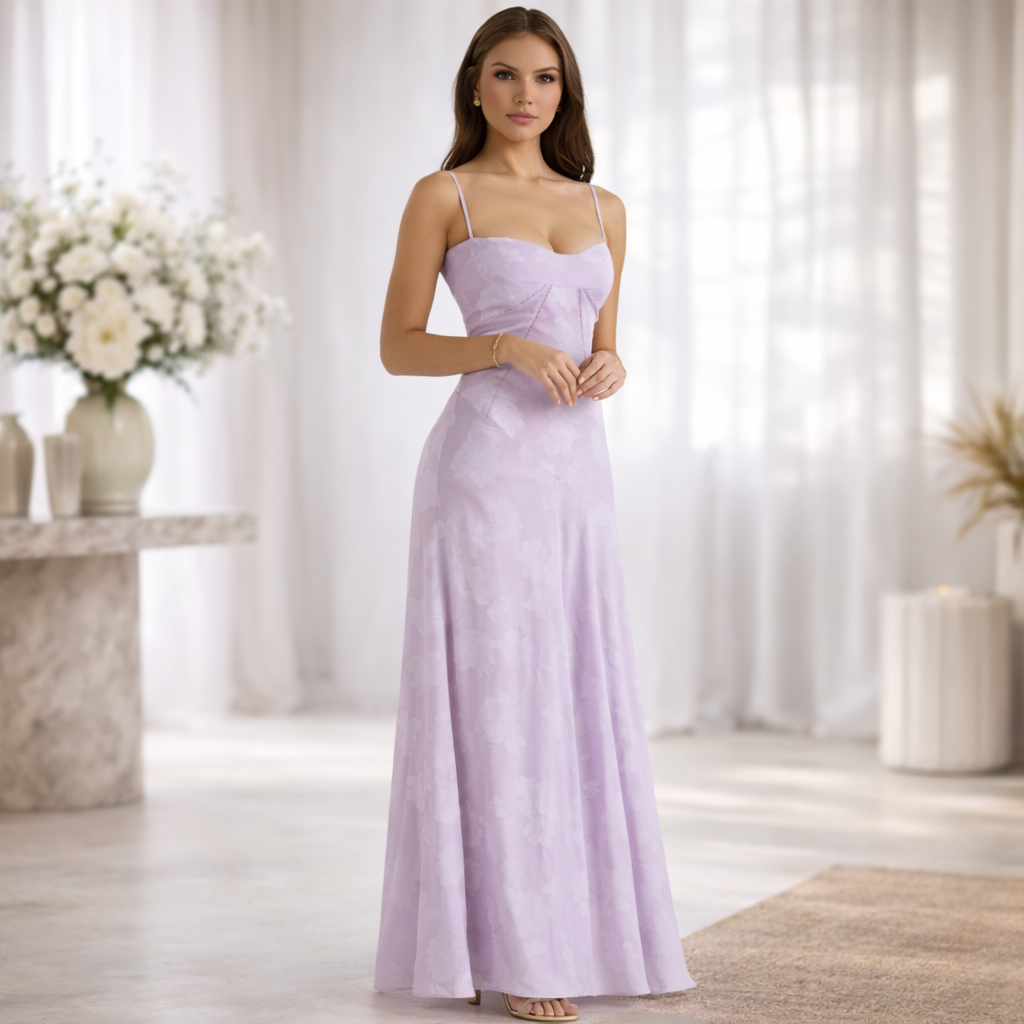 Vestido de fiesta para mujer Invitada de boda Largo Maxi