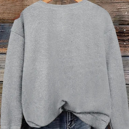 Damen Hässlicher Weihnachts Pullover Strick Sweatshirt Warm