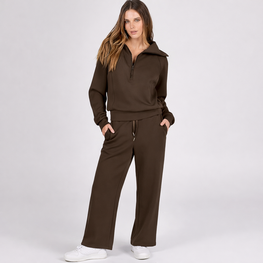 Women’s Modern Pants Top Twin Set Festive Style