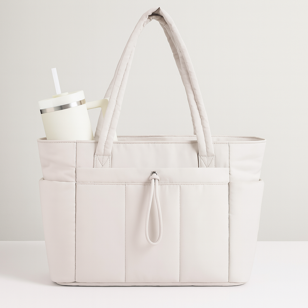 Damen Shopper Schultertasche Große Handtasche Reißverschluss