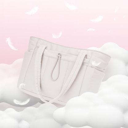 Damen Shopper Schultertasche Große Handtasche Reißverschluss