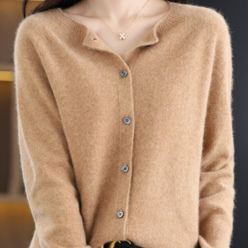 Damen Strick Oversize Cardigan Lang Warm Strickjacke