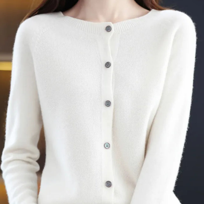 Damen Strick Oversize Cardigan Lang Warm Strickjacke