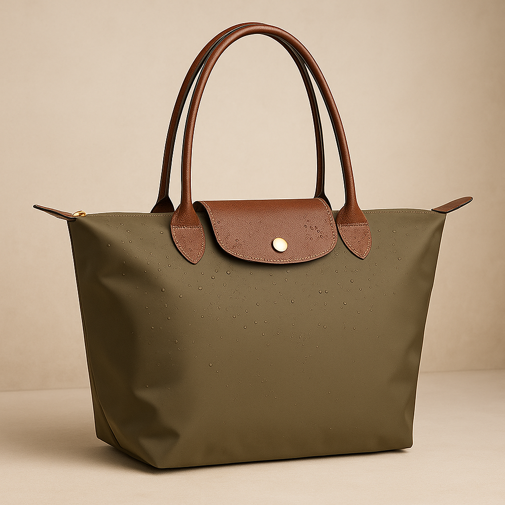 Damen Wasserdichte Oxford Stoff Tasche Große Schultertasche