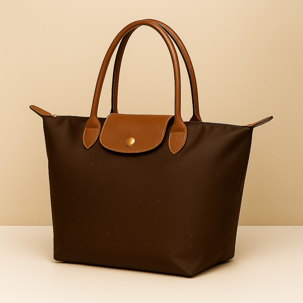 Damen Wasserdichte Oxford Stoff Tasche Große Schultertasche