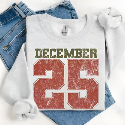 Damen Weihnacht Sweatshirt Pullover Warm Bedrucken