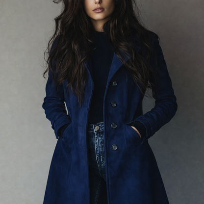 Women's Winter Trench Coat Long Modern Cut