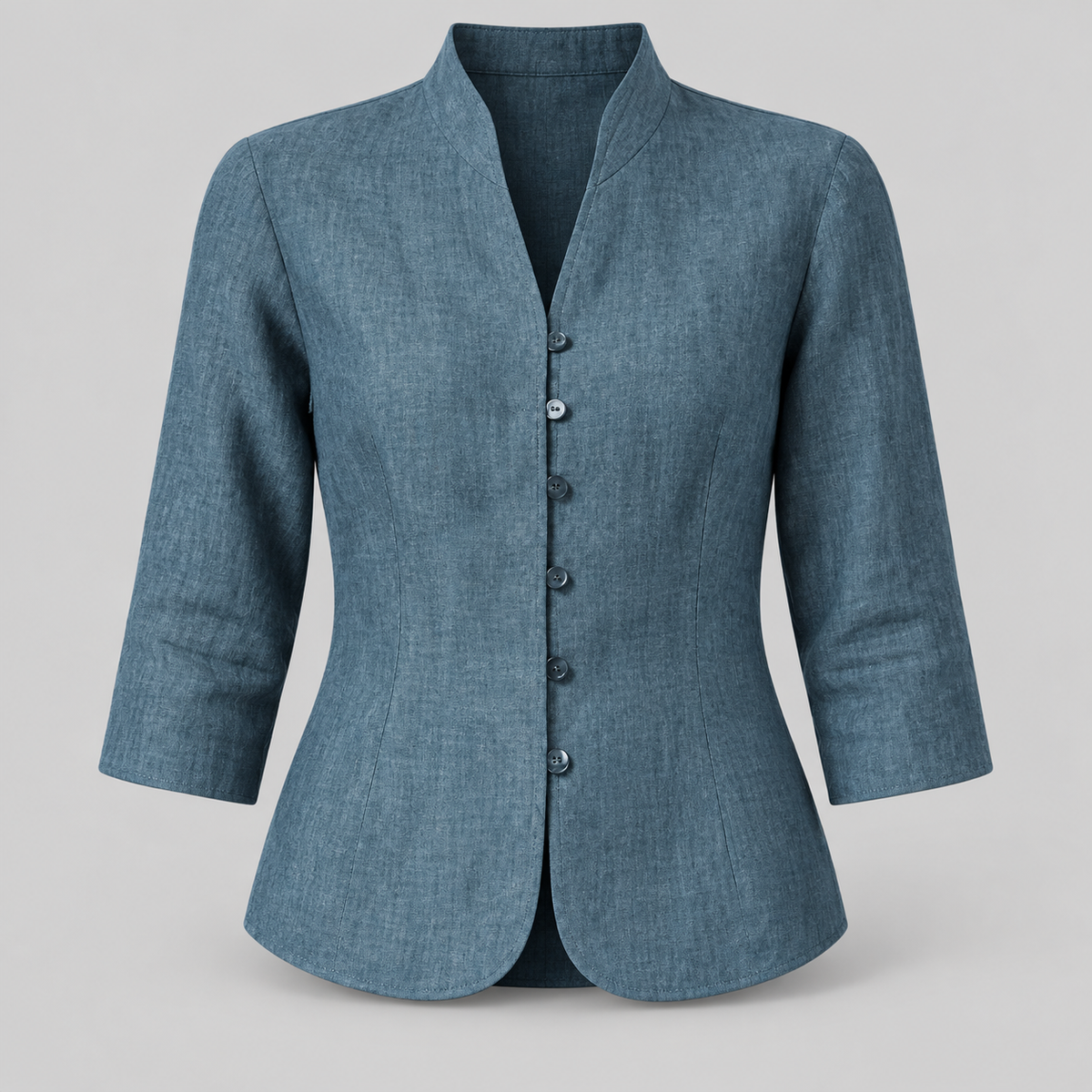 Damenbluse Chice Bluse Mit Drei Viertelärmeln