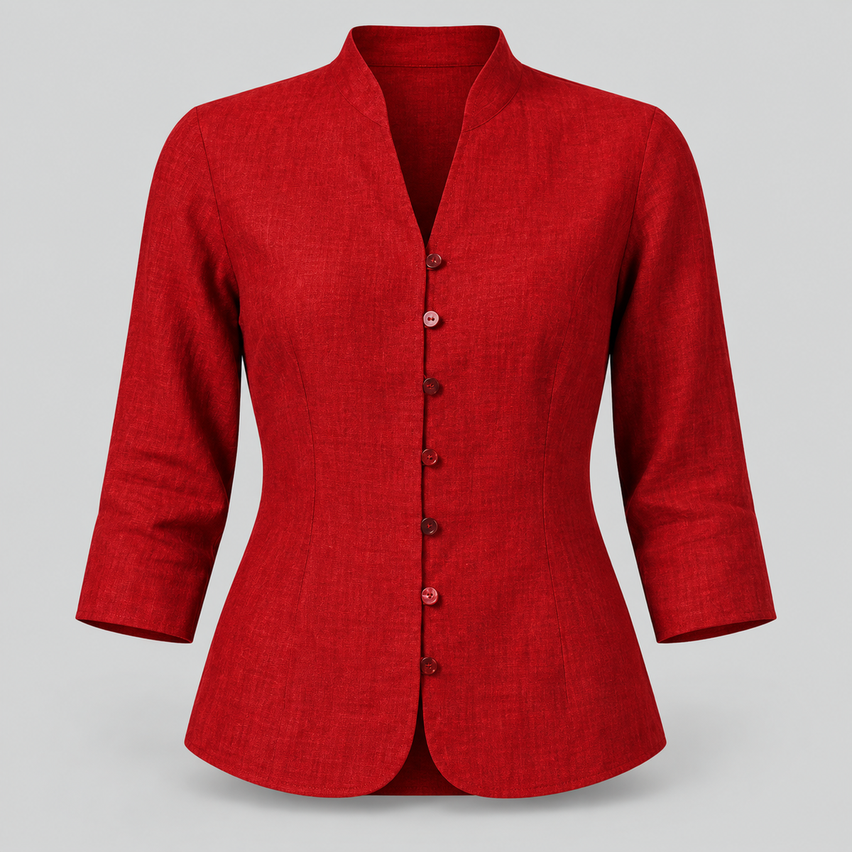 Damenbluse Chice Bluse Mit Drei Viertelärmeln