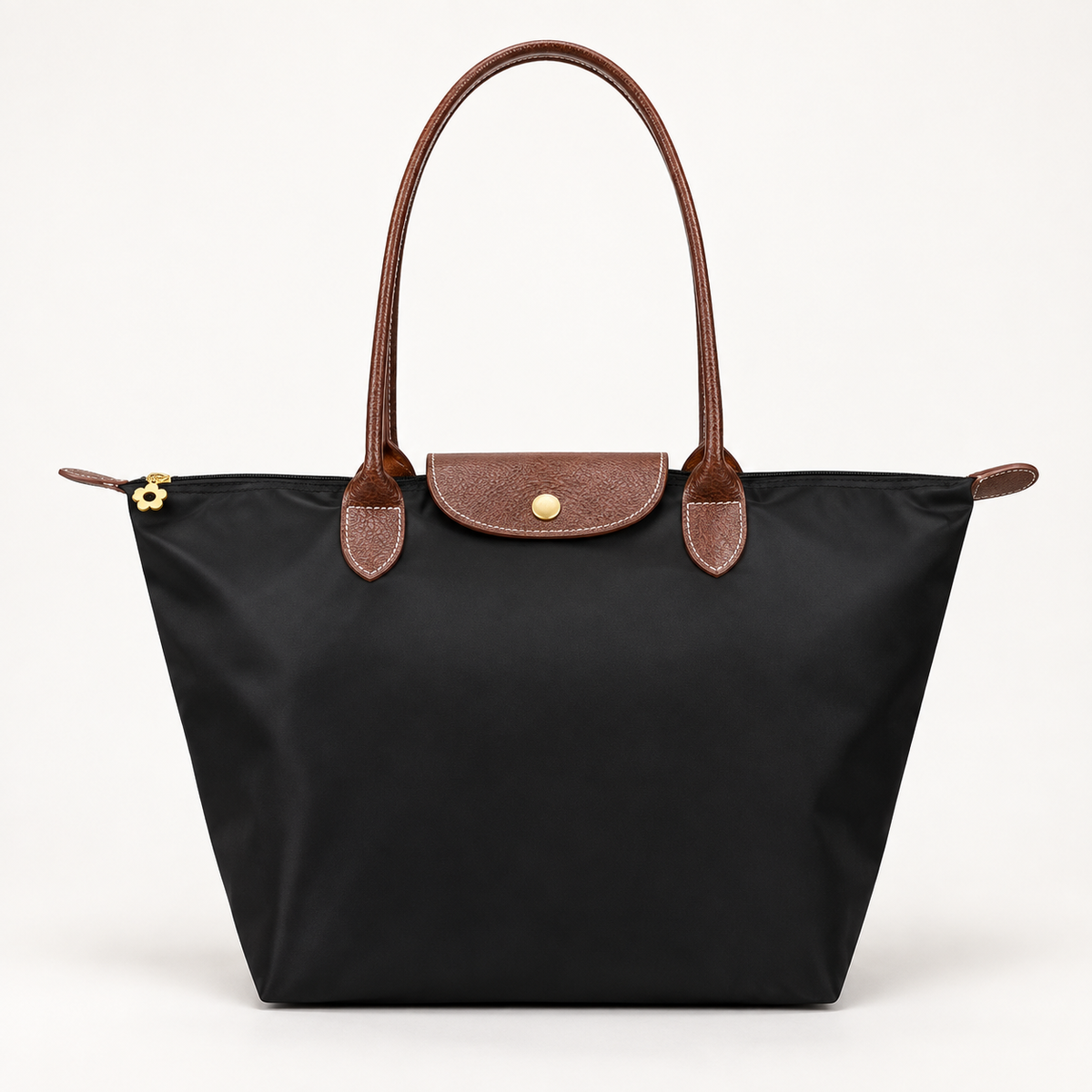 Damentasche Mit Luxuriösen Details Praktische Henkeln