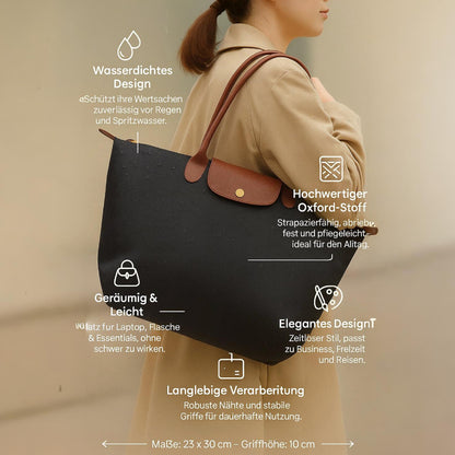 Damentasche Wasserdicht Oxford Stoff Shopper