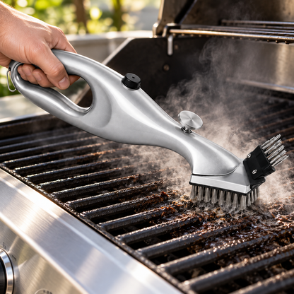 Dampfreinigungsbürste Für Grill Bbq Reinigungsbürste Rund