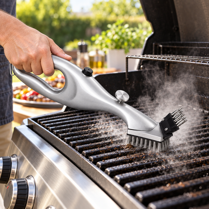 Dampfreinigungsbürste Für Grill Bbq Reinigungsbürste Rund