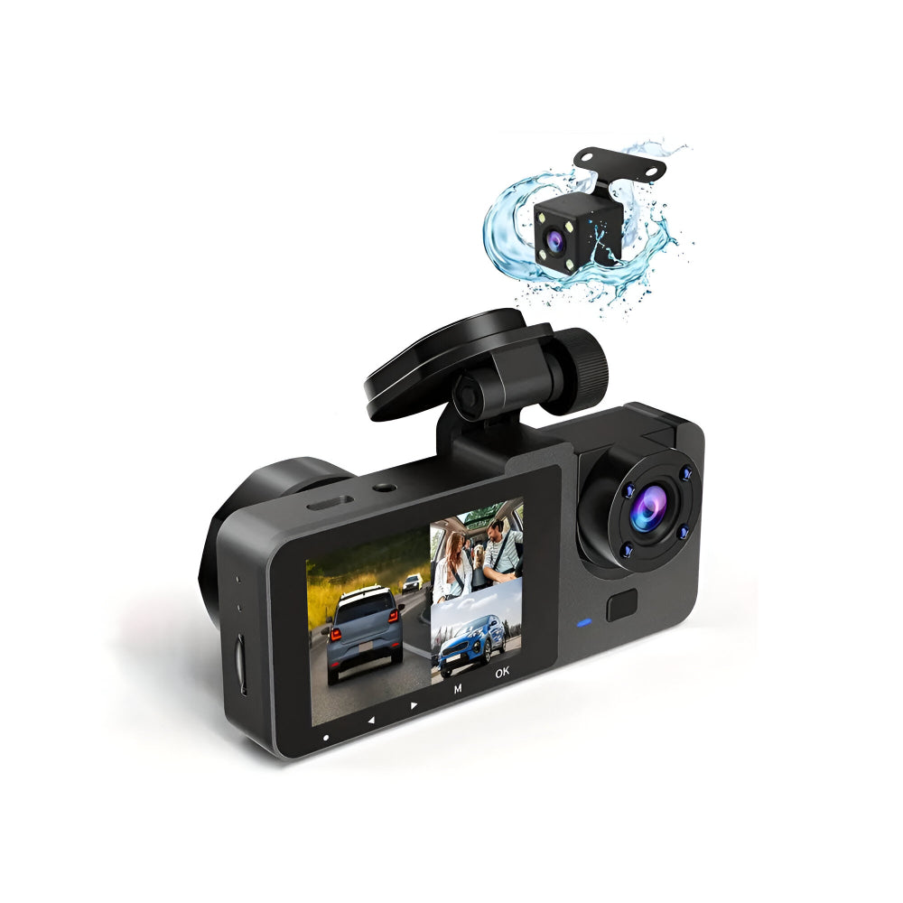 Dashcam Auto Kamera 1080P Weitwinkel Dual Aufnahme