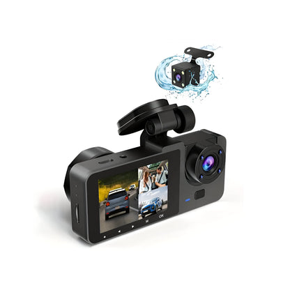Dashcam Auto Kamera 1080P Weitwinkel Dual Aufnahme