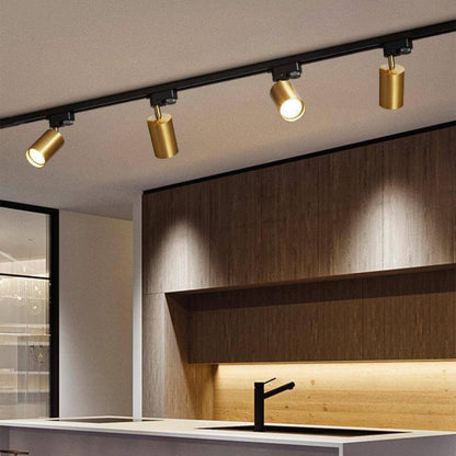 Ceiling Light Track System Modern Metal Spot Lighting Indoor