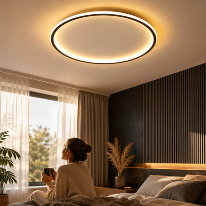 Deckenleuchte LED Deckenlampe Rund Wohnzimmer Beleuchtung