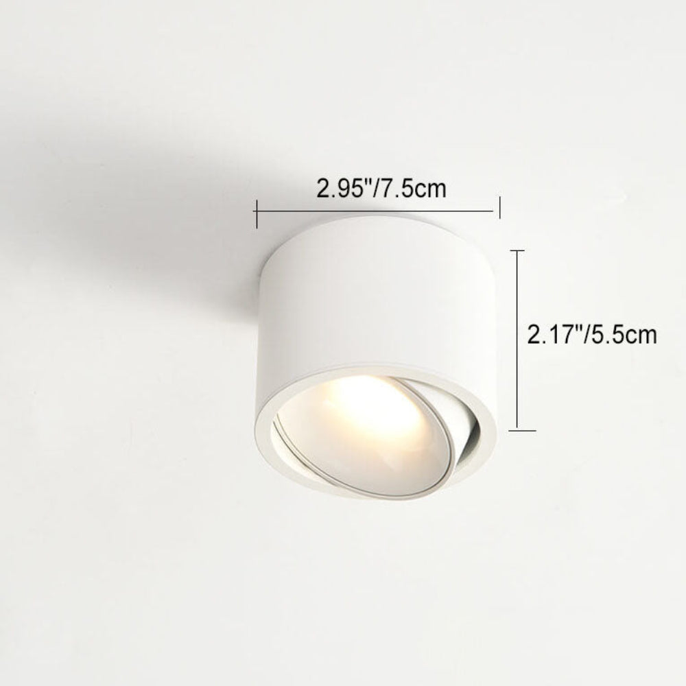 Lampada da soffitto Alluminio LED Moderna Spot incasso interno