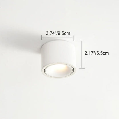 Lampada da soffitto Alluminio LED Moderna Spot incasso interno