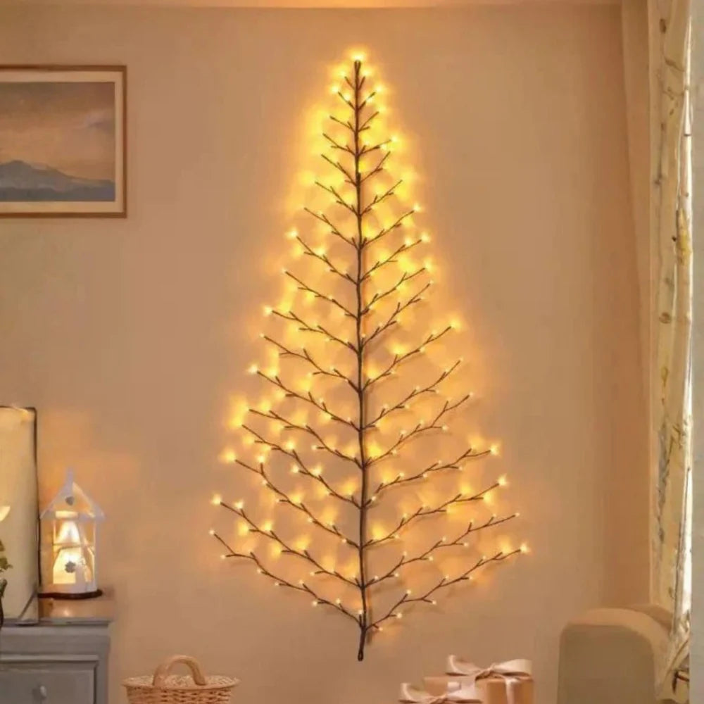 Décoration murale Branche d'érable Guirlande lumineuse LED