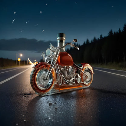 Decanter Motorcycle Glass Bar Accessory Decorative Bottle