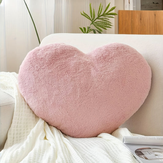 Decorative Pillow Heart Shape Plush Sofa Bed Decoration