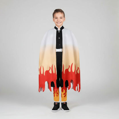 Set costume cosplay kimono per bambini in poliestere