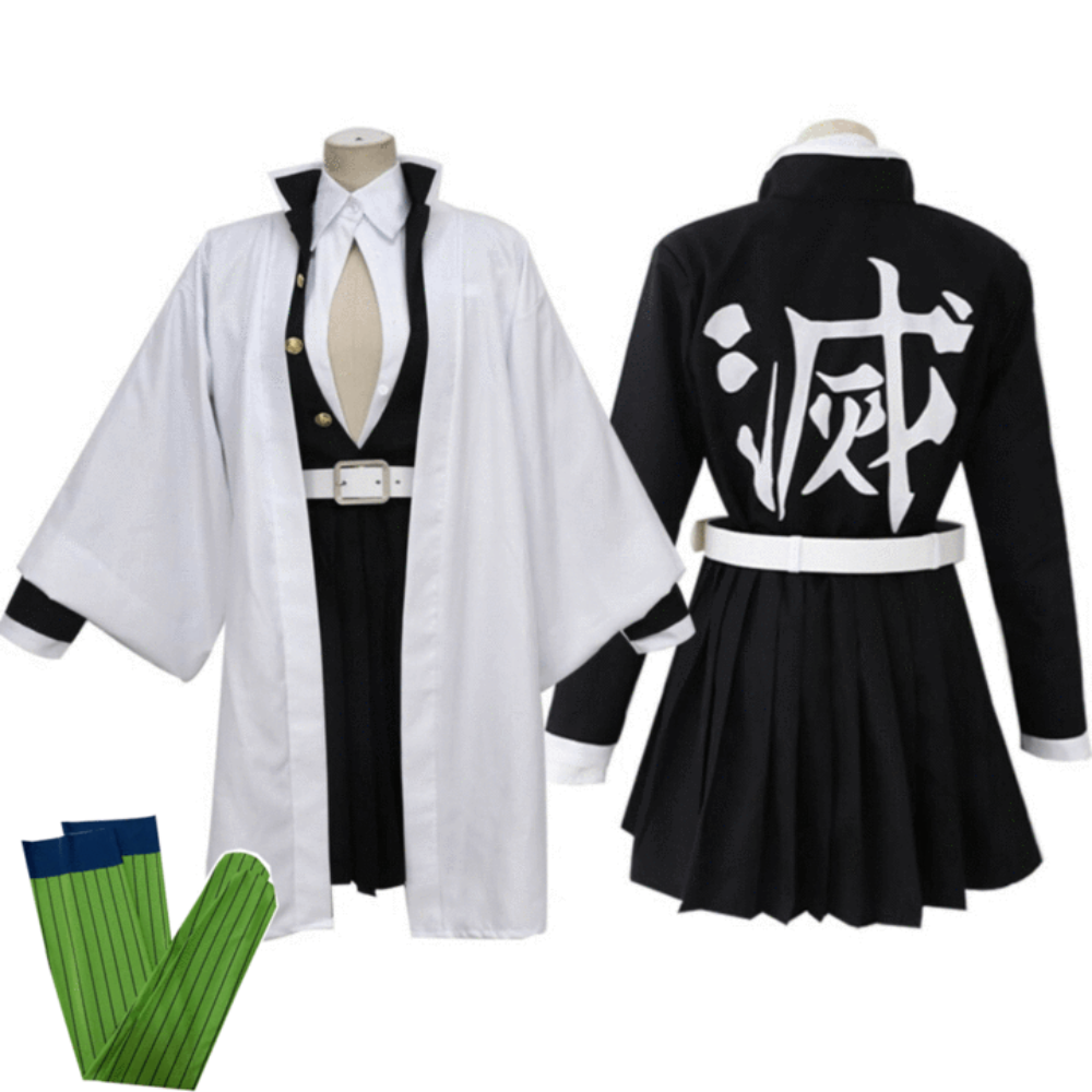 Set costume cosplay kimono per bambini in poliestere