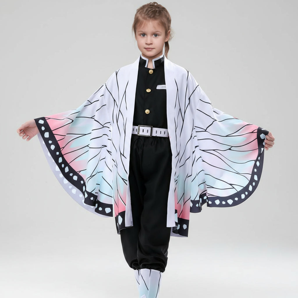 Set costume cosplay kimono per bambini in poliestere