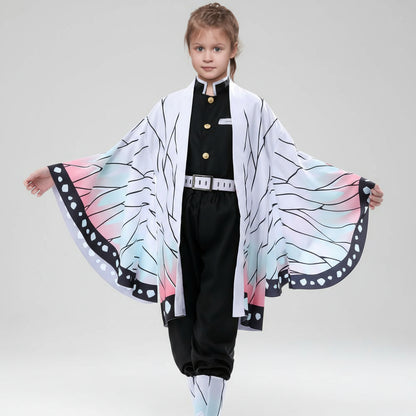 Set costume cosplay kimono per bambini in poliestere
