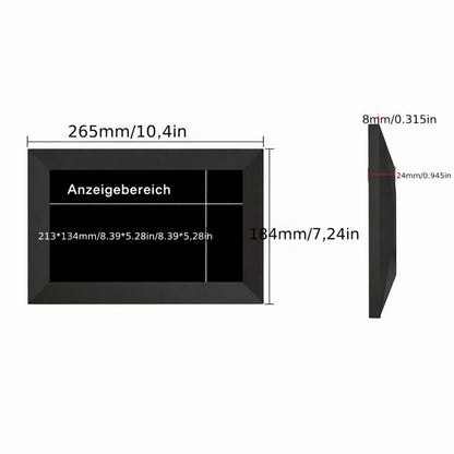 Digitaler Bilderrahmen WLAN Touchscreen HD Tisch Wand