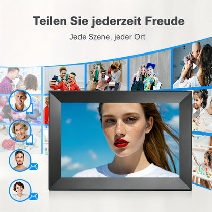 Digitaler Bilderrahmen WLAN Touchscreen HD Tisch Wand