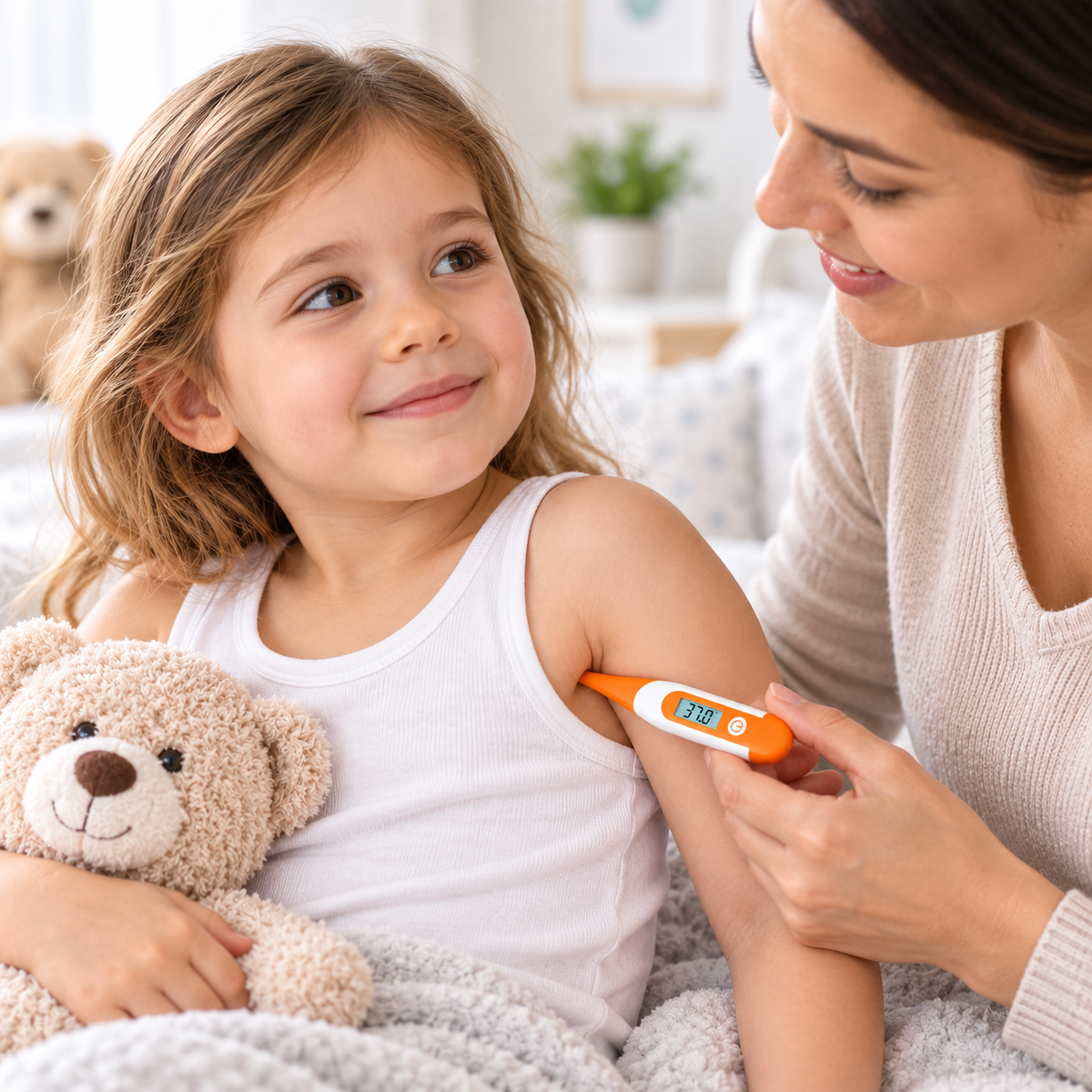 Digitales Basalthermometer Für Kinder Schnelles