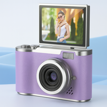 Digital Camera 4K Vlogging Camera Flip Display Video Photo