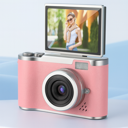 Digital Camera 4K Vlogging Camera Flip Display Video Photo