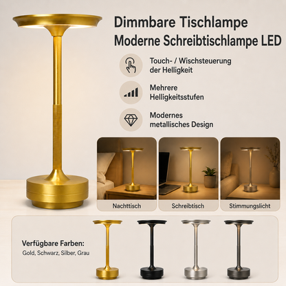 Dimmbare Tischlampe Moderne Schreibtischlampe LED