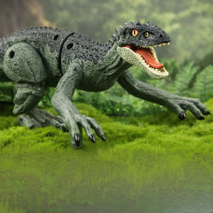Dinosaur Toy Remote Controlled Interactive Sound Light Spray Function