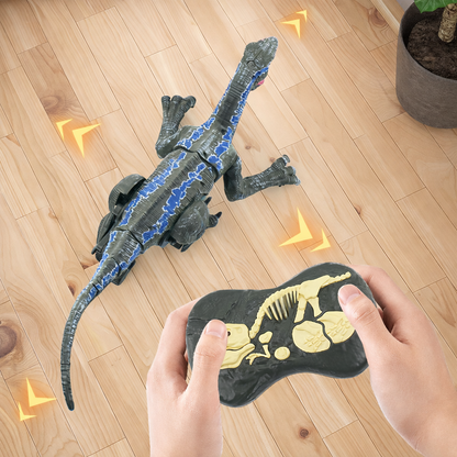 Dinosaur Toy Remote Controlled Interactive Sound Light Spray Function