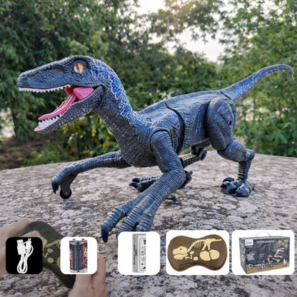 Dinosaur Toy Remote Controlled Interactive Sound Light Spray Function
