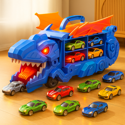 Dinosaurier Spielzeug Auto Transformierbarer Truck